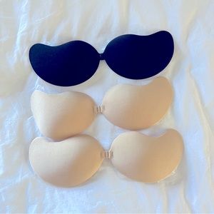 Set of 3 Unworn Sticky bra/Pasties - 34B